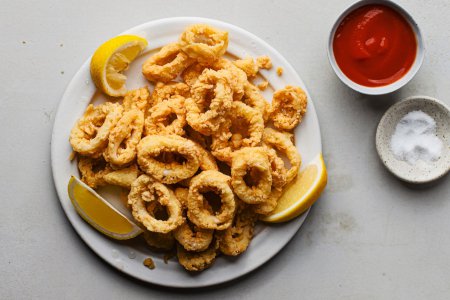 Golden Fried Calamari