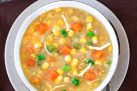 Sweet Corn Soup (Veg)