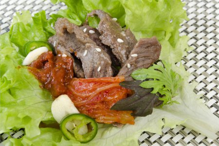 Beef Bulgogi Lettuce Wrap