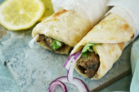 Tandoori Lamb Kathi Roll