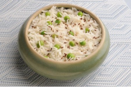 Green Peas Jeera Pulav (GF)