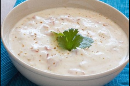 Carrot & Cucumber Raita