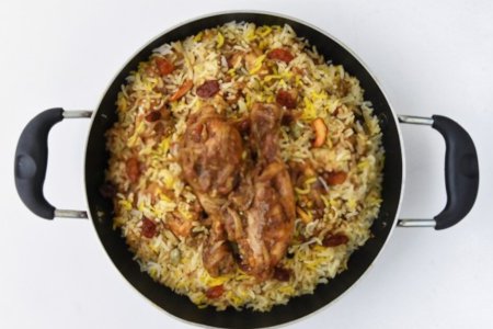 Hyderabadi goat dum biryani