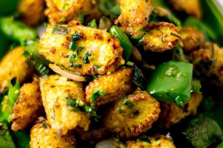 Corn Pepper fry (Vegan)