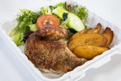 1/4 Chicken With Two Sides(Boxed Lunches)