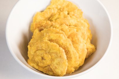 Fried Green Plantain (Tostones)