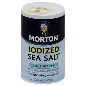 Morton Iodized Sea Salt