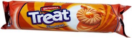 Britannia Treat Orange Cream 120gm