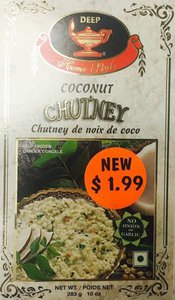 Deep Frozen Coconut Chutney