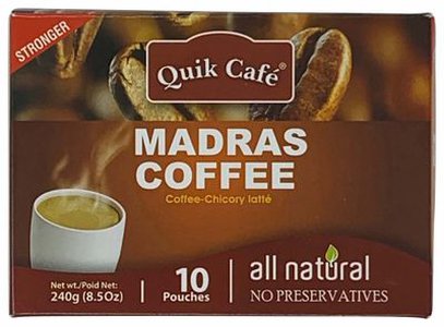 Quik Cafe All Natural Madras Instant Coffee
