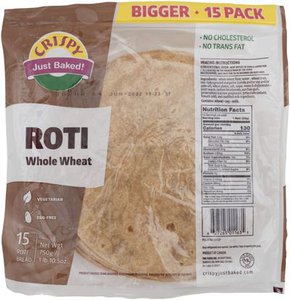 Crispy Whole Wheat Roti 15Pieces