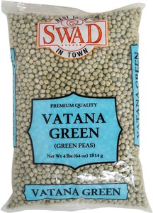 Swad Dried Green Peas Vatana 4LB