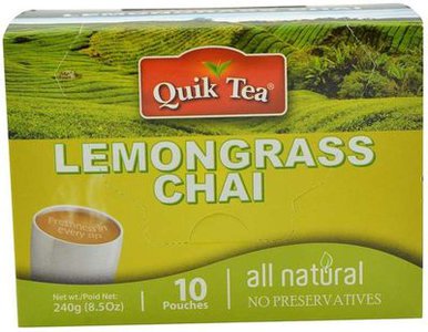 Quik Tea All Natural Masala Saffron Instant Chai