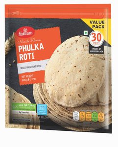 Haldiram's Frozen Phulka Roti 30 Count