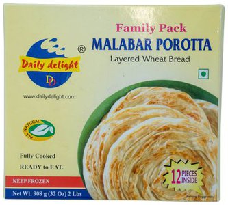 Daily Delight Frozen Malabar Porotta Paratha