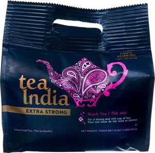 Tea India Extra Strong Black Tea 1LB