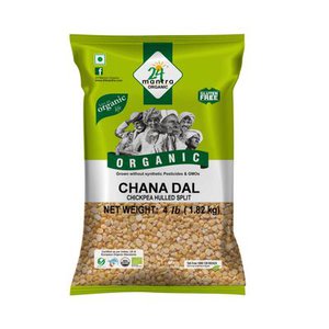 24 Mantra Organic Chana Dal Daal 4LB