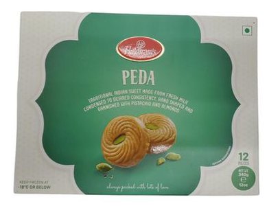 Haldiram's Frozen Assorted Peda 340gm