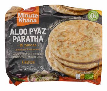 Haldiram's Aloo Pyaz Paratha 16 Pieces
