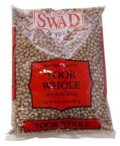 Swad Toor (Pigeon Peas) Whole 2LB