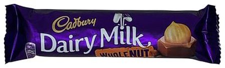 Cadbury Dairy Milk Whole Nut 45gm