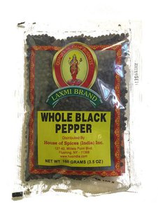Laxmi Whole Black Pepper 100gm