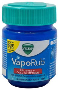 Vicks VapoRub Relieves 6 Cold Symptoms 50ml