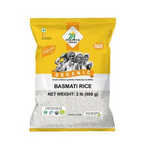 24 Mantra Organic Basmati Rice 2LB