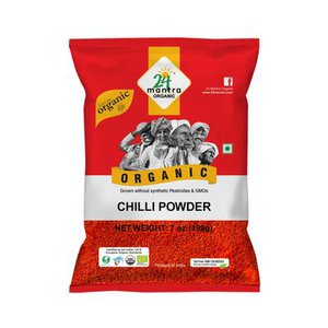 24 Mantra Organic Red Chili Powder 200gm