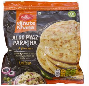 Haldiram's Frozen Aloo Pyaz Paratha 4 Pieces - 400gm