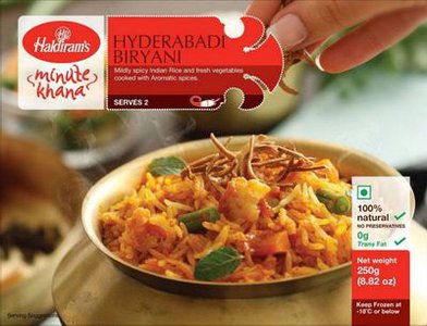 Haldiram's Frozen Hydrabadi Biryani