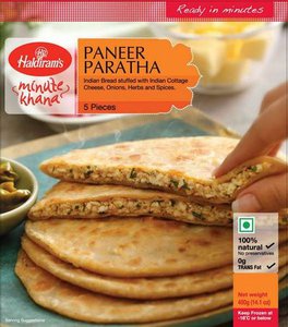 Haldiram's Frozen Paneer Paratha