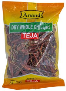 Anand Teja Dried Whole Red Chilli 200gm