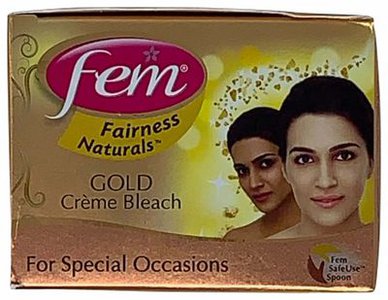 Fem Fairness Naturals Gold Creme Bleach 64gm