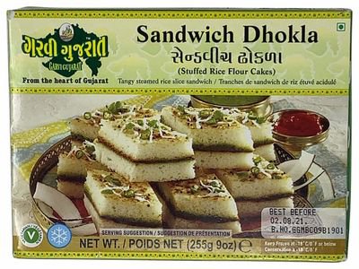 Garvi Gujarat Frozen Sandwich Dhokla 255gm