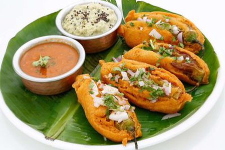 Stuffed Chili Bhaji