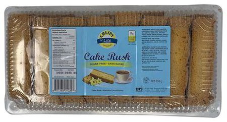 Crispy Sugar Free Cake Rusk 650gm