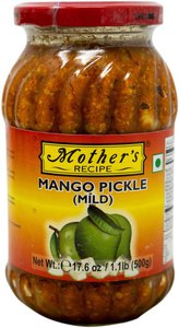 Mother's Recipe Mango Pickle (Mild) 500gm