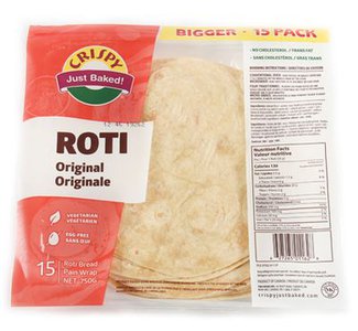 Crispy Roti Original 750gm (15 Count)