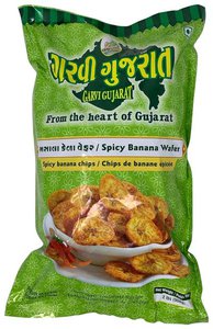 Garvi Gujarat Spicy Banana Chips Wafer 2LB