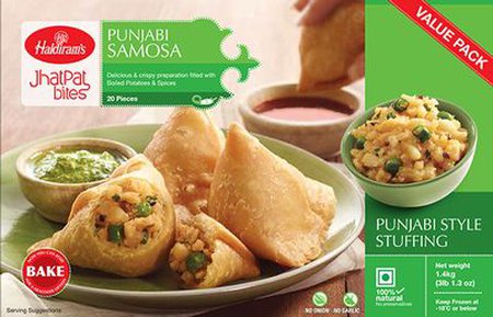 Haldiram's Frozen Punjabi Samosa 14 Count