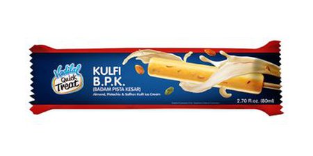 Vadilal Quick Treat Badam Pista Kesar Kulfi