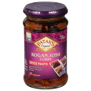 Patak's Concentrated Curry Paste Rogan Josh Medium 283gm