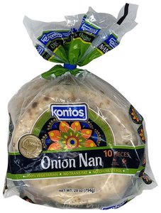 Kontos Onion Naan (10 Count