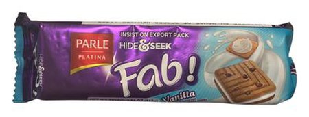 Parle Hide & Seek Fab Vanilla Biscuits 3.94oz