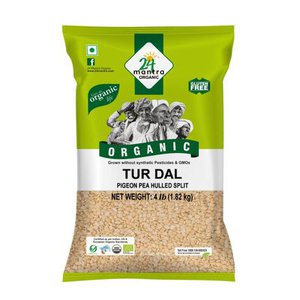 24 Mantra Organic Toor Dal Daal 4LB