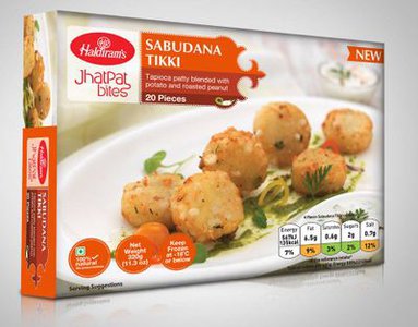 Haldiram's Frozen Sabudana (Tapioca) Tikki