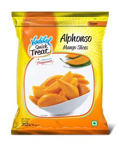 Vadilal Alphanso Mango Slices In Rich Syrup 312G