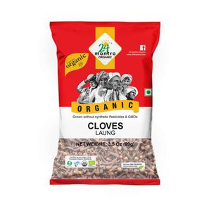 24 Mantra Organic Cloves 100gm