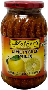 Mother's Recipe Lime Pickle (Mild) 500gm